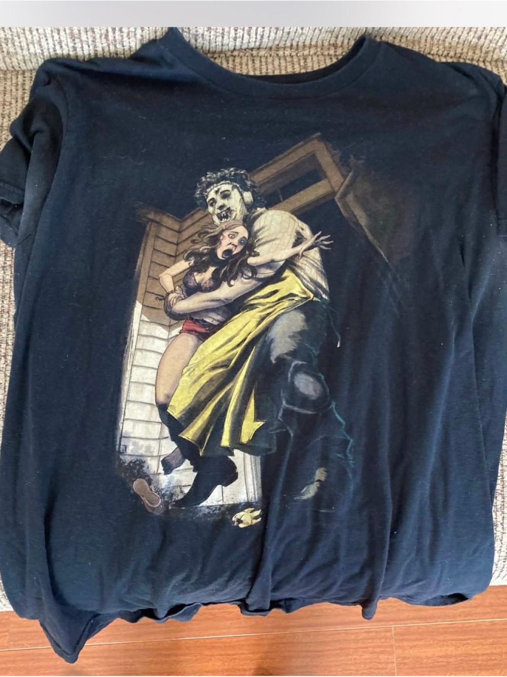 Fright Rags Brand TX Chainsaw Massacre tshirt